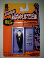 Vintage Toy State Pocket Monster Coffin 1990's New In Packag Dracula U159
