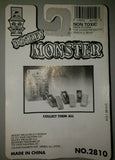 Vintage Toy State Pocket Monster Coffin 1990's New In Package Wolfman U159