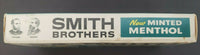 Vintage Box Smith Brothers Medicated Cough Drops New Old Stock Rare