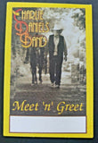 Vintage The Charlie Daniels Band - Meet "N" Greet Pass - Yellow