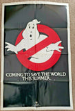 1984 Ghostbusters Original Video Movie Poster Bill Murray Dan Aykroyd PS14