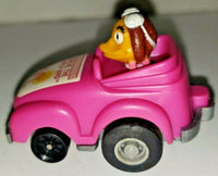 Vintage 1985 ERTL McDonald's Birdie The Early Bird Mini Toy Friction Car Works!