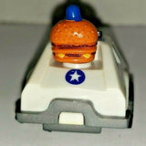 Vintage 1984 ERTL McDonald's Big Mac Mini Toy Friction Car Works!