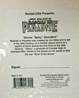 Jim Silke's Rascals In Paradise Dorine "Spicy" Saunders  Metal Art Poster New721