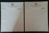 Vintage 2 Sheets of Carling Brewing Company Letterhead for Belleville IL NOS