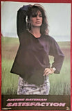 Vintage 1988 Justine Bateman Satisfaction 34"x22" Poster NOS