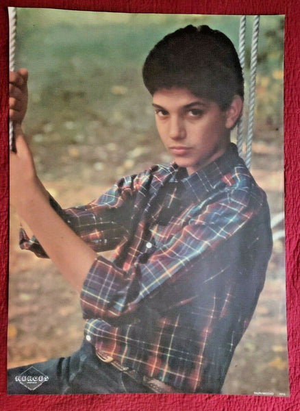 Vintage 1986 Ralph Macchio Heart Throb The Karate Kid  Pin Up 33"x24" Poster NOS