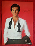 Vintage 1984 Pierce Bronson Pin Up 28"x20" Poster NOS