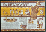 1980 Jos. Schlitz Beer The History Of Beer Placemat Art Print Poster WS8D