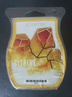 Scentsy The Crystal Collection New Bar Retired Scent  Citrine