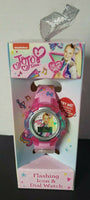 Nickelodeon JoJo Siwa Flashing Icon and Dial Kids Watch Purple U152