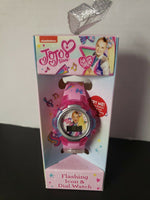 Nickelodeon JoJo Siwa Flashing Icon and Dial Kids Watch Purple U152