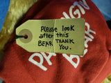 Eden Toys Inc. Please Look After This Bear Thank You NWT Paddington Bear U86