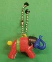 Vintage Lucky Elephant Key Chain Toy Puzzle Charm Prize New Old Stock