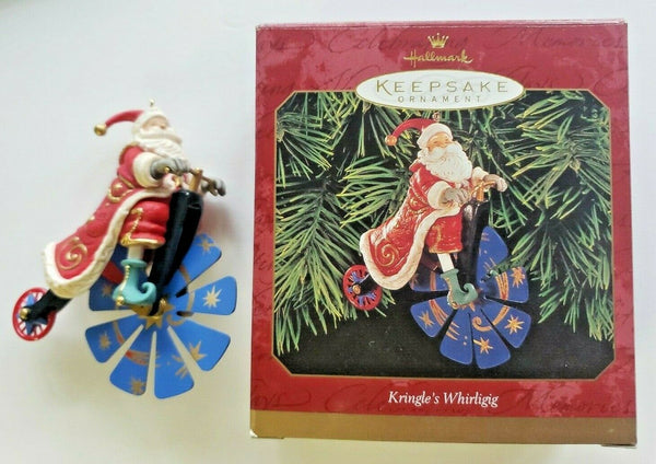Hallmark 1999 Christmas Ornament Membership Kringle's Whirligig