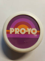 Vintage 1983 Pro-Yo Whizz Yo-Yo White " Happy Bee " New Old Stock SKU 205