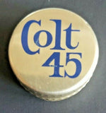 Vintage Beer Unused Bottle Quart Cap Aluminum Colt 45 Twitted Off