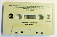 1987 Barbra Streisand - One Voice Album Cassette Tape Chrome CrO2