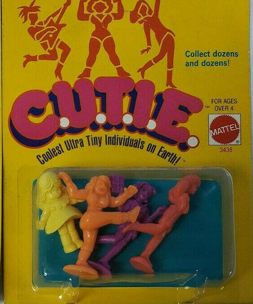 1986 Mattel C.U.T.I.E Figures Vintage Girl Version of M.U.S.C.L.E Men New