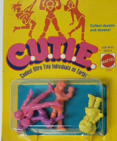 1986 Mattel C.U.T.I.E Figures Vintage Girl Version of M.U.S.C.L.E Men New U148