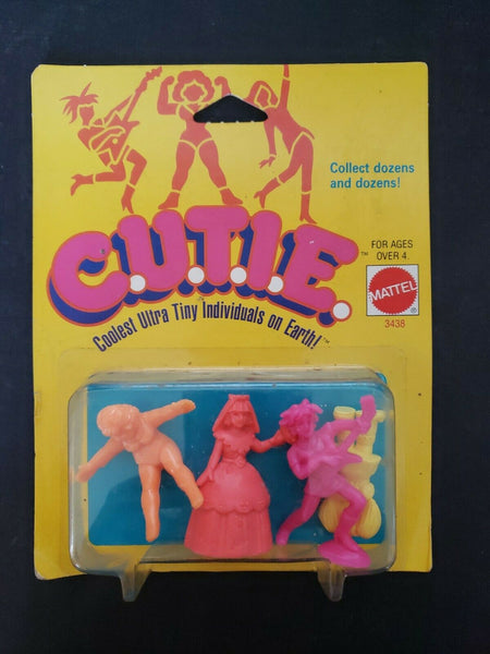 1986 Mattel C.U.T.I.E Figures Vintage Girl Version of M.U.S.C.L.E Men New U148