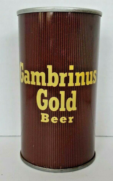 1970s Gambrinus Gold Beer Can Pittsburgh Brewing Co. Empty BC1-27
