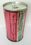 1980s Bob's Special Beer Can August Schell Collector Can Pink / Black Empty BC1-26