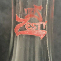 Vintage 1970 ACL Zesty Beverage Pop Soda Bottle 8oz Auburn, NY B1-24