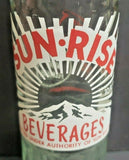 1973 ACL Sun-Rise Beverage Soda Pop Bottle 10oz MarshalI, MN B1-40