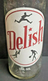 1972 ACL Delish Beverage Soda Pop Bottle 10oz Nashville, TN Coca Cola B1-45