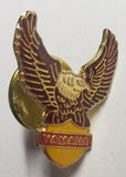 Vintage 1970's Yamaha / Motor Cycle Lapel Hat Pin Screaming Eagle