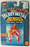 1997 Marvel Comics Toy Biz Heavy Metal Heroes Iron Man Die Cast Figure SH 1