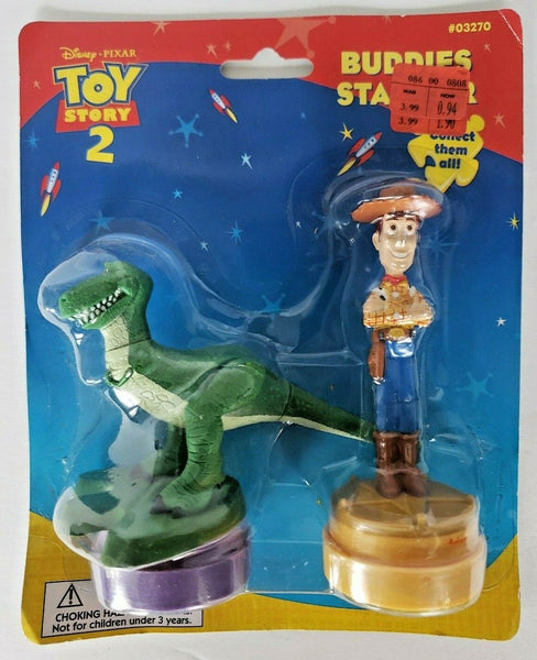 Toy Story 2 Sheriff Woody & Rex Buddies Stamper New in Package SH 2