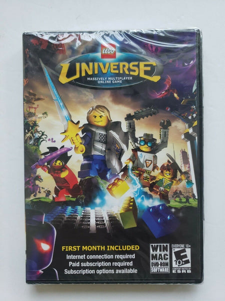 LEGO Universe CD DVD-ROM Software (PC or Mac) Computer Game SH4