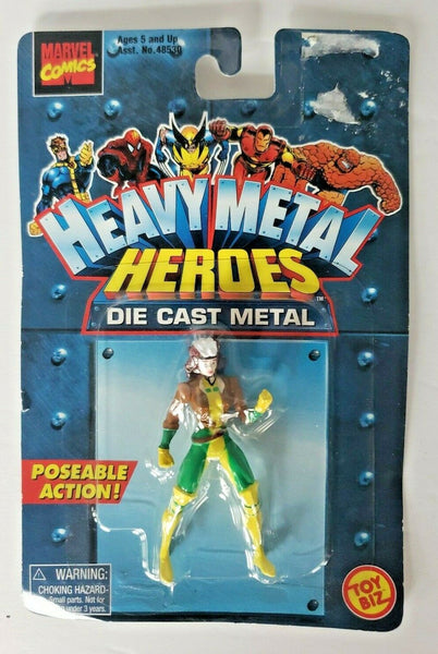 1997 Marvel Comics Toy Biz Heavy Metal Heroes Roque Die Cast Figure SH 1