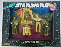1993 Just Toys Bend-Ems Star Wars Collectable Poseable 4 Piece Gift Set SW1