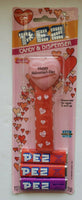 1996 Pez Pink Heart Dispenser Valentines Day New In Package SH 4