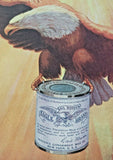 1911 Original Print Ad Borden’s Eagle Brand/Grape Nuts World/Olympian/Eagle WS7C