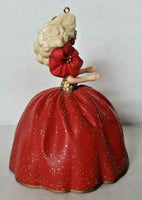 1993 Hallmark Keepsake Christmas Ornament Holiday Barbie 1st Collector U16