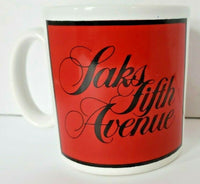 Saks Fifth Ave Coffee  J. Bucke Coffee Mug Made in England MS