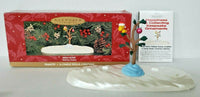 1995 Hallmark Peanuts A Charlie Brown Christmas Snow Scene Tabletop Display U17