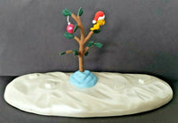 1995 Hallmark Peanuts A Charlie Brown Christmas Snow Scene Tabletop Display U17