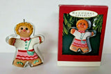 1993 Vintage Hallmark Keepsake Handcrafted and Tin Ornament 'Clever Cookie' U19