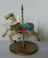 1989 Hallmark Keepsake Ornament " Ginger"   Carousel Horse Series In Box U19