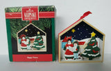 1990 Hallmark Happy Voices Carolers Caroling  Christmas Ornament  U 19