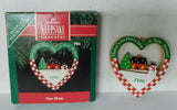 1990 Hallmark Christmas Ornament "New Home" In Box U19