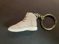 Vending Machine Mini Grey Tennis Shoe 3D Keychain Charm Grey Shoe New 240