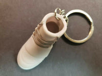 Vending Machine Mini Grey Tennis Shoe 3D Keychain Charm Grey Shoe New 240