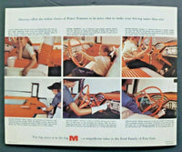 Original 1956 Mercury Montclair Monterey Custom Dealer Sale Brochure S46