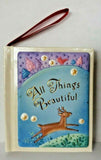 2000 Hallmark Keepsake Ornament All Things Beautiful In Box U19